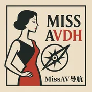 MissAVDH Logo - Website mascot character